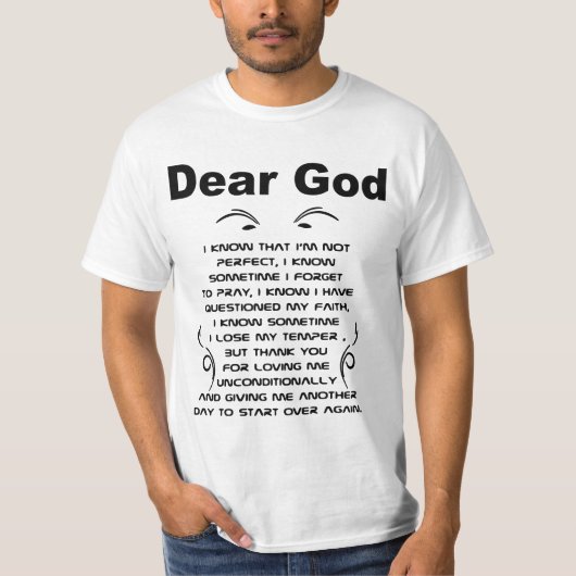 Beste God T-shirt (Voorkant)
