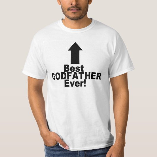 Beste Godfather Ever T-shirt (Voorkant)