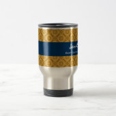 Beste GODFATHER Gold- en Navy-cadeauidee Reisbeker (Center)