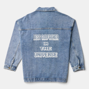 Beste Godfather in het universum Denim Jacket