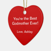 Beste Godmoeder Keramisch Ornament (Links)