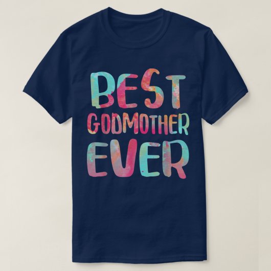 Beste Godmoeder over Moeders Dag T-shirt (Design voorkant)