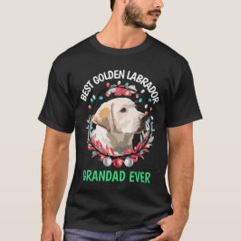 Beste Golden Labrador Grandad Ever T-Shirt