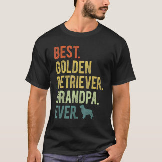 Beste Golden Retriever Opa Ooit Hondenliefhebbers T-shirt