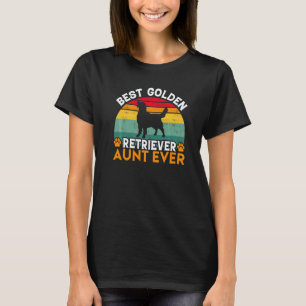 Beste Golden Retriever Tante Ooit Golden Retriever T-shirt