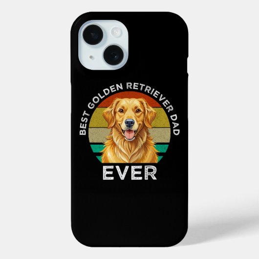Beste Golden Retriever Vader Ooit Case-Mate iPhone Case (Achterkant)