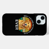 Beste Golden Retriever Vader Ooit Case-Mate iPhone Case (Achterkant (horizontaal))