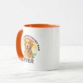 Beste Golden Retriever Vader Ooit Mok (Voorkant links)