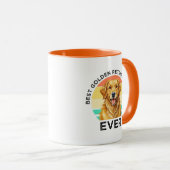 Beste Golden Retriever Vader Ooit Mok (Voorkant rechts)