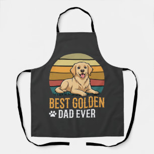 Beste Golden Retriever Vader Ooit Retro Hond Schort