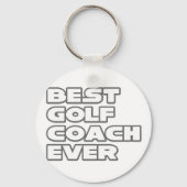 Beste Golf Coach Ever Sleutelhanger (Voorkant)