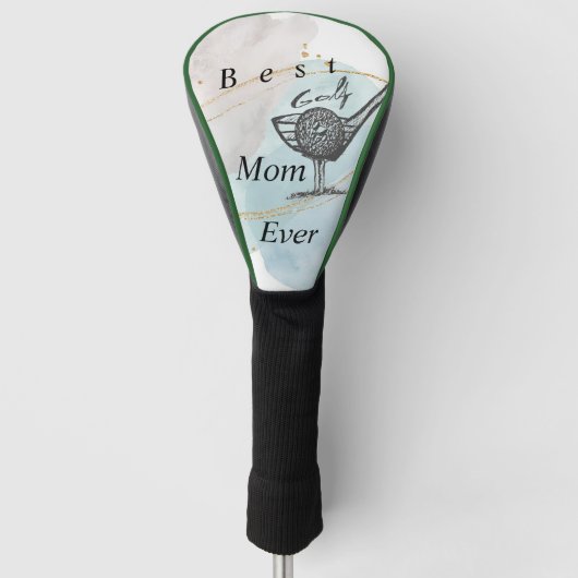 Beste Golf Mom Driver Golf Head Hoesje Golfheadcover (Voorkant)