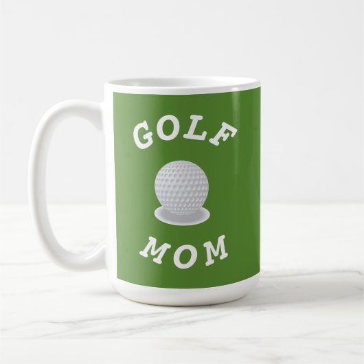 Beste 'GOLF MOM' ooit! Moederdag Koffiemok (Links)