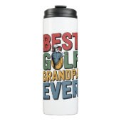Beste golf opa ooit thermosbeker (Voorkant)