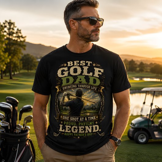 Beste Golf Papa T-shirt
