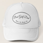 Beste Golf Vader | Grappig Golf Vader Cadeau Trucker Pet (Voorkant)