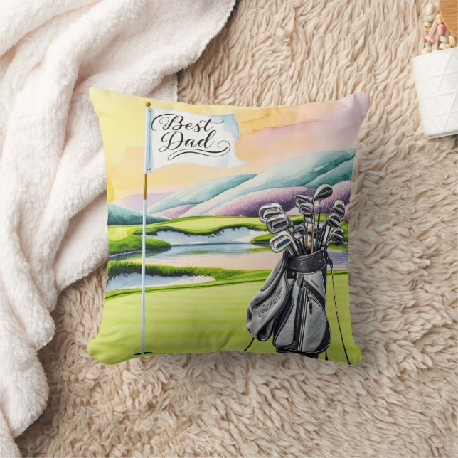 Beste golfbaan in de buurt van Dad Golf Flag Vader Kussen (Deken)