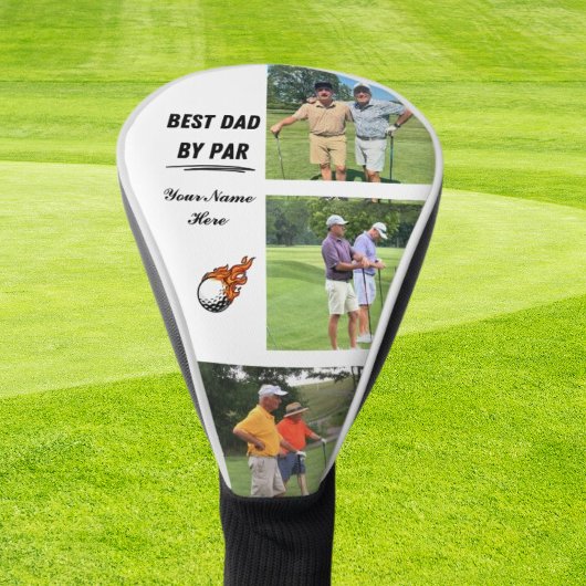 Beste golfcadeaus voor papa Gepersonaliseerde foto Golfheadcover