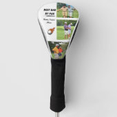 Beste golfcadeaus voor papa Gepersonaliseerde foto Golfheadcover (Voorkant)