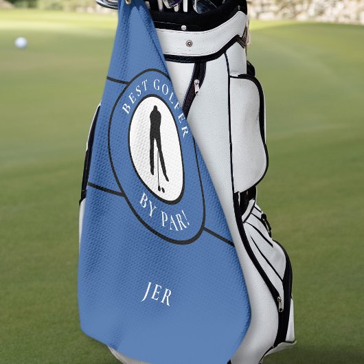 Beste Golfer Bij Par Monogram Golfhanddoek