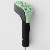 Beste Golfer Cross Club Golfheadcover (Schuin)