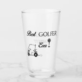 Beste Golfer Glas (Voorkant)