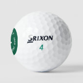 Beste Golfer ooit groen Monogrammed Golf Ball Golfballen (Logo)