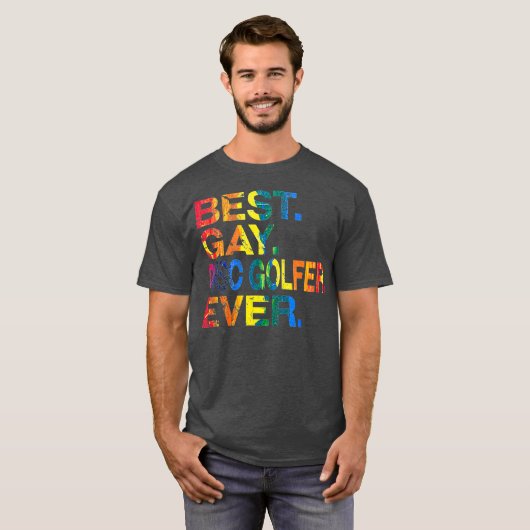 Beste Golfer ooit voor gendergelijkheid T-shirt (Voorkant volledig)