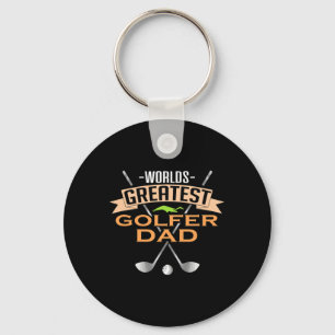 Beste Golfer Papa Golf Papa Ter Wereld Sleutelhanger
