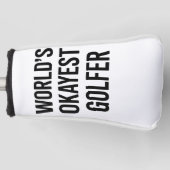 Beste Golfer Papa Vaderdag Golfen Ter Wereld Golfheadcover (Voorkant)