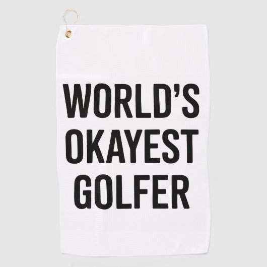 Beste Golfer Papa Vaderdag Golfsport Golfhanddoek (Voorkant)