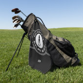 Beste Golfer Per Par Grappige Putts Vrouwen Zwart Golfhanddoek (Groen)
