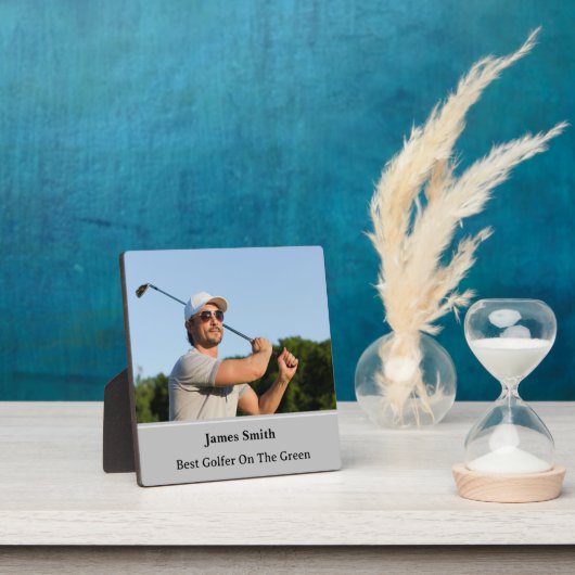 Beste Golfer Plaque Fotoplaat (Insitu)