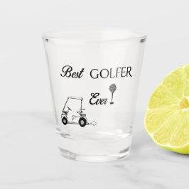 Beste Golfer Shot Glas