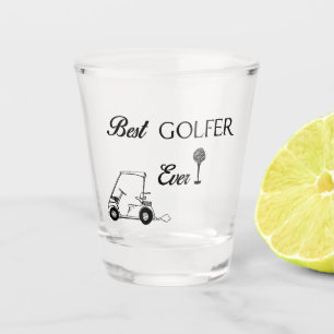 Beste Golfer Shot Glas