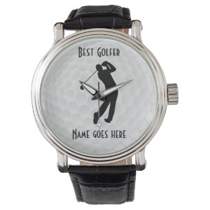 Beste Golfer Watch. Kan worden aangepast Horloge