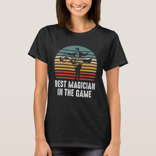 Beste goochelaar Magic Sleight van Hand Kaart Tric T-shirt (Voorkant)