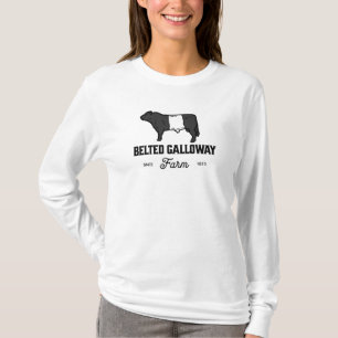 Beste gordelroos Galloway Breed Badge Belties T- T-shirt