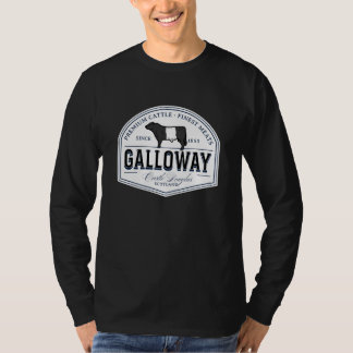 Beste gordelroos Galloway Breed Badge Belties T- T-shirt