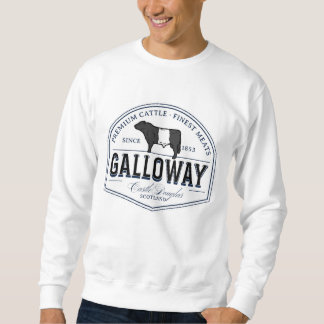 Beste gordelroos Galloway Breed Badge Belties T- Trui