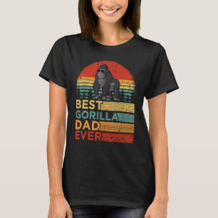 Beste Gorilla Vader Ooit Grappige Gorilla Vader T-shirt