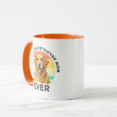 Beste Gouden Retriever Moeder Ooit Mok (Voorkant links)