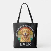 Beste Gouden Retriever Moeder Ooit Tote Bag (Achterkant)