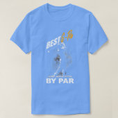 beste gpa van para fathers day golf lover t-shirt (Design voorkant)