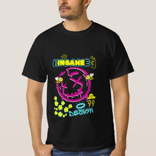 BESTE GRAFFITI GRAFFITI GRAFISCH ONTWERP ART STREE T-SHIRT (Voorkant)