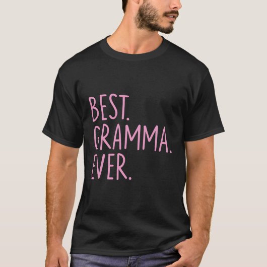 Beste Gramma ooit K T-shirt (Voorkant)
