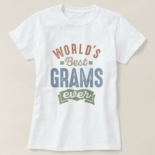 Beste grammen t-shirt (Design voorkant)