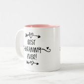 Beste Grammy Ever Tweekleurige Koffiemok (Voorkant links)