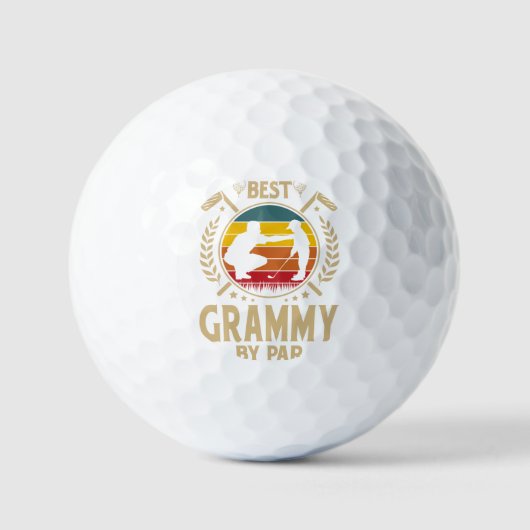 Beste GRAMMY op Par Golfballen (Voorkant)