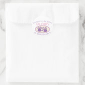 Beste Grammy T-shirt hands down Ronde Sticker (Tas)